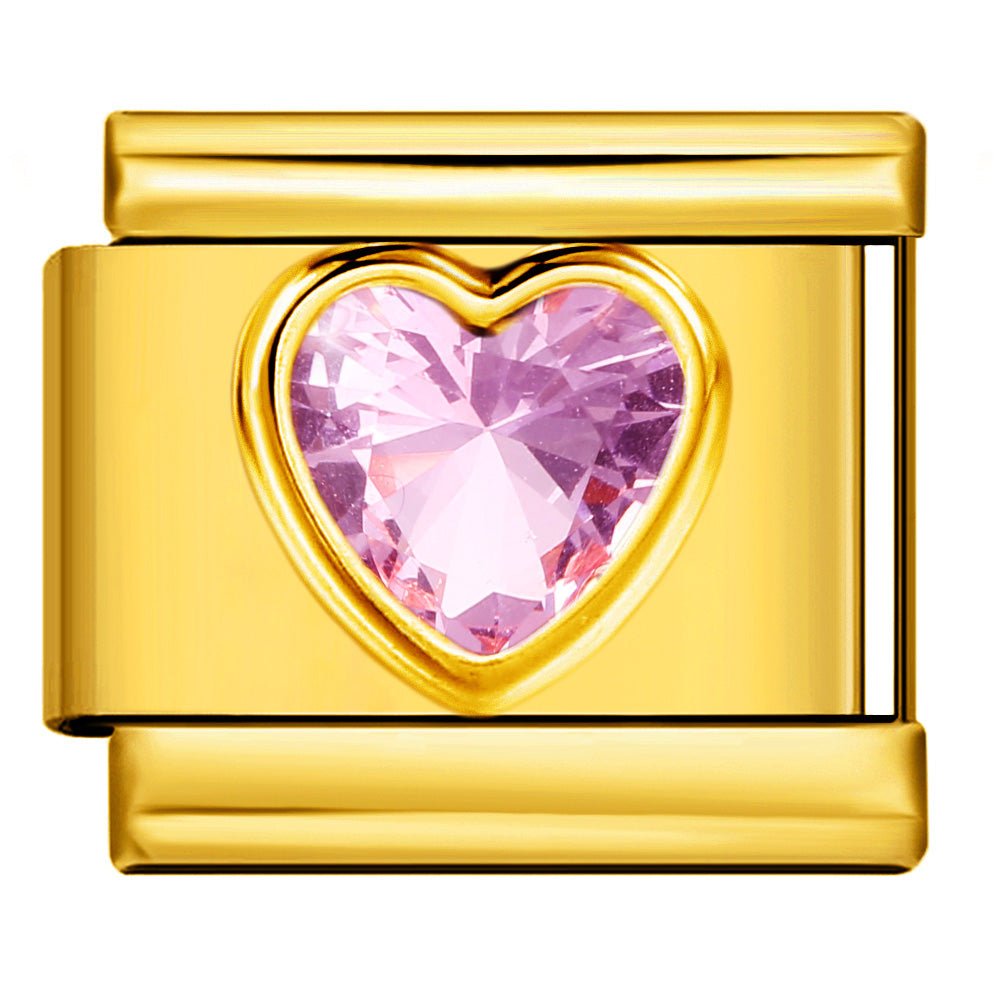 Pink Stone Heart