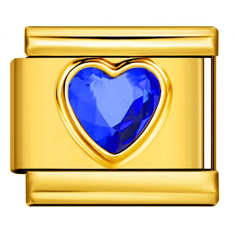 Blue Gem Heart