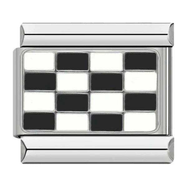 Drapeau à damier charm
