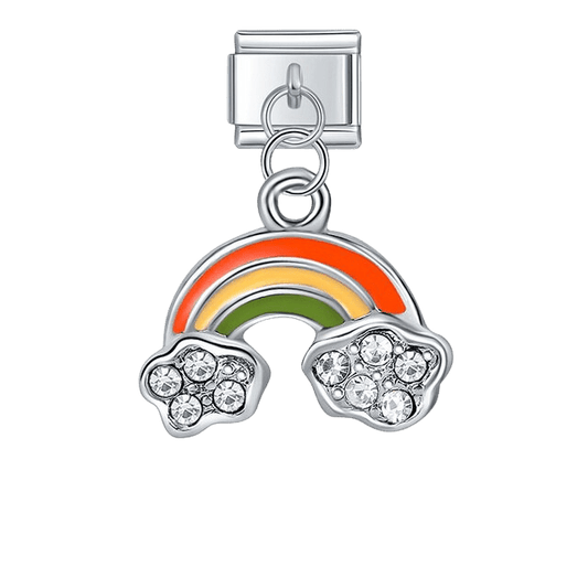 Arc-en-ciel pendant