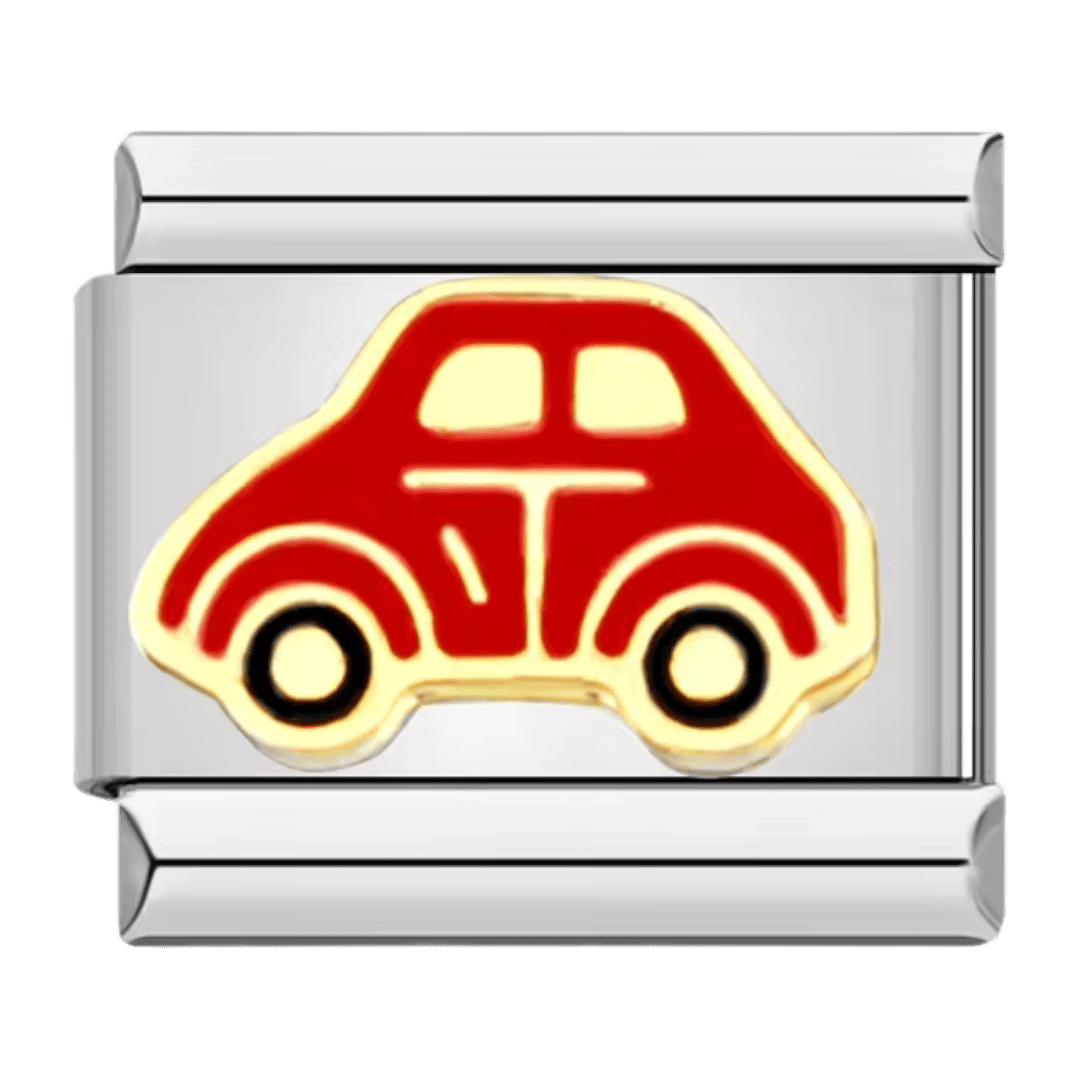 Voiture rouge charm