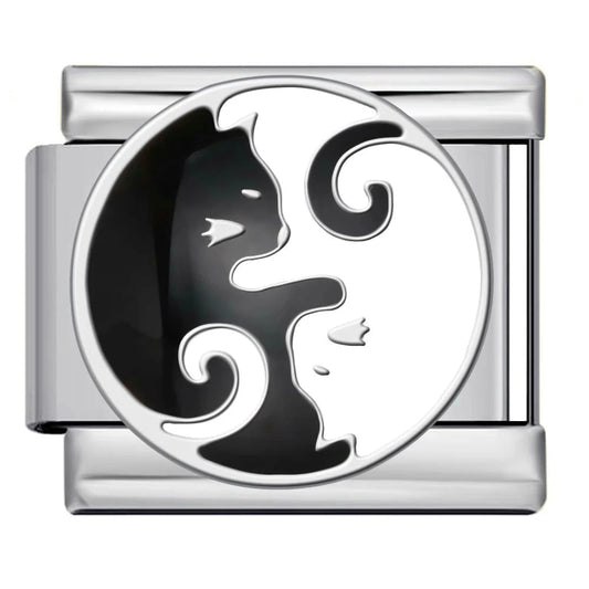 Chats Yin Yang charm