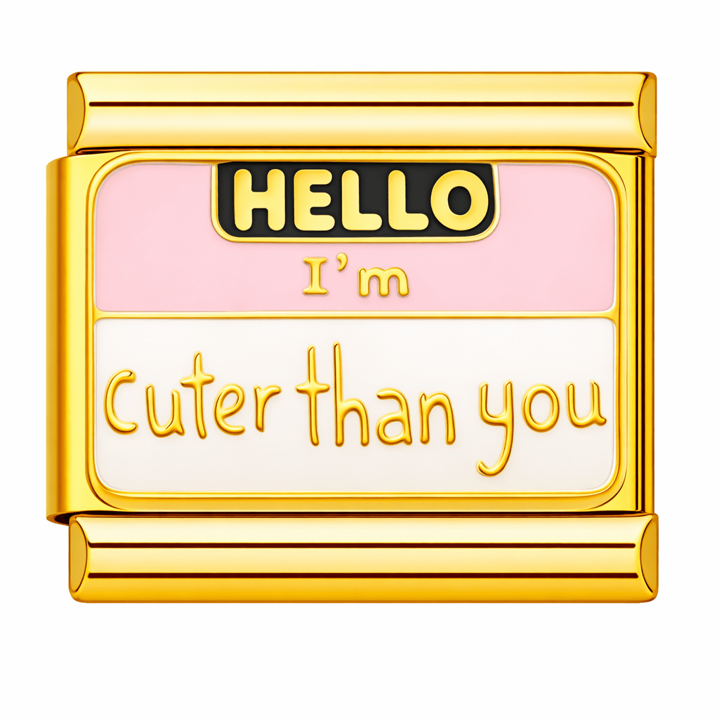 Bonjour, je suis plus mignon que toi